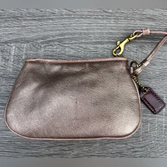 Coach Metallic Wristlet - Picture 3 of 14